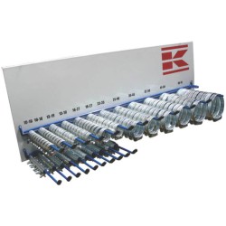 Kramp Zestaw opasek ślimakowych HC, 220 ele.